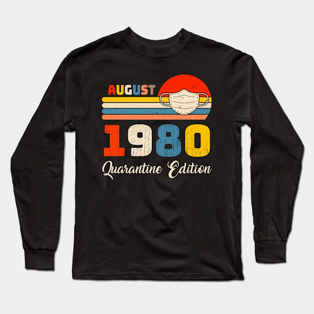 August 1980 Quarantine Edition Long Sleeve T-Shirt by Hound mom